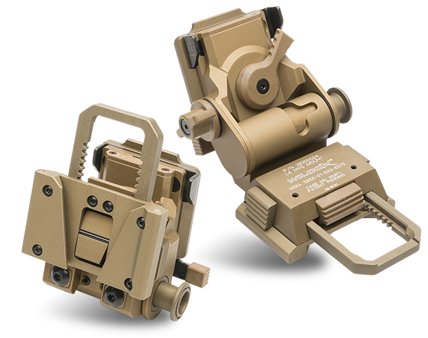 Wilcox L4 G24 Mount Low Profile Brakeaway tan